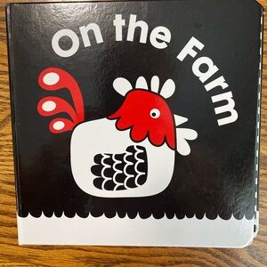 Newborn white/black book